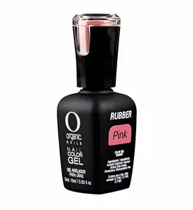 UR Sugar Organic Rubber Gel Nail Polish, 15ml Nail Care Cosmetic, Easy to Apply, LED-Curable, Suitable for Professional Manicure Use