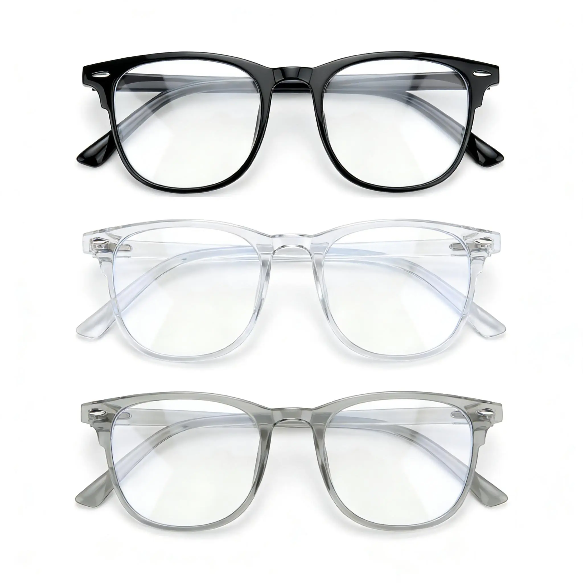Blue Light Eyeglasses for Men & Women, Blue Light Blocking Computer Glasses, Reading TV Glasses for Women and Men, Fashion Cool Glasses