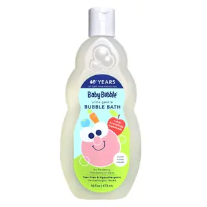 Mr. Bubble Baby Bubble Ultra Gentle Bubble Bath, Sweet Violet Clouds Scent, 16 fl oz