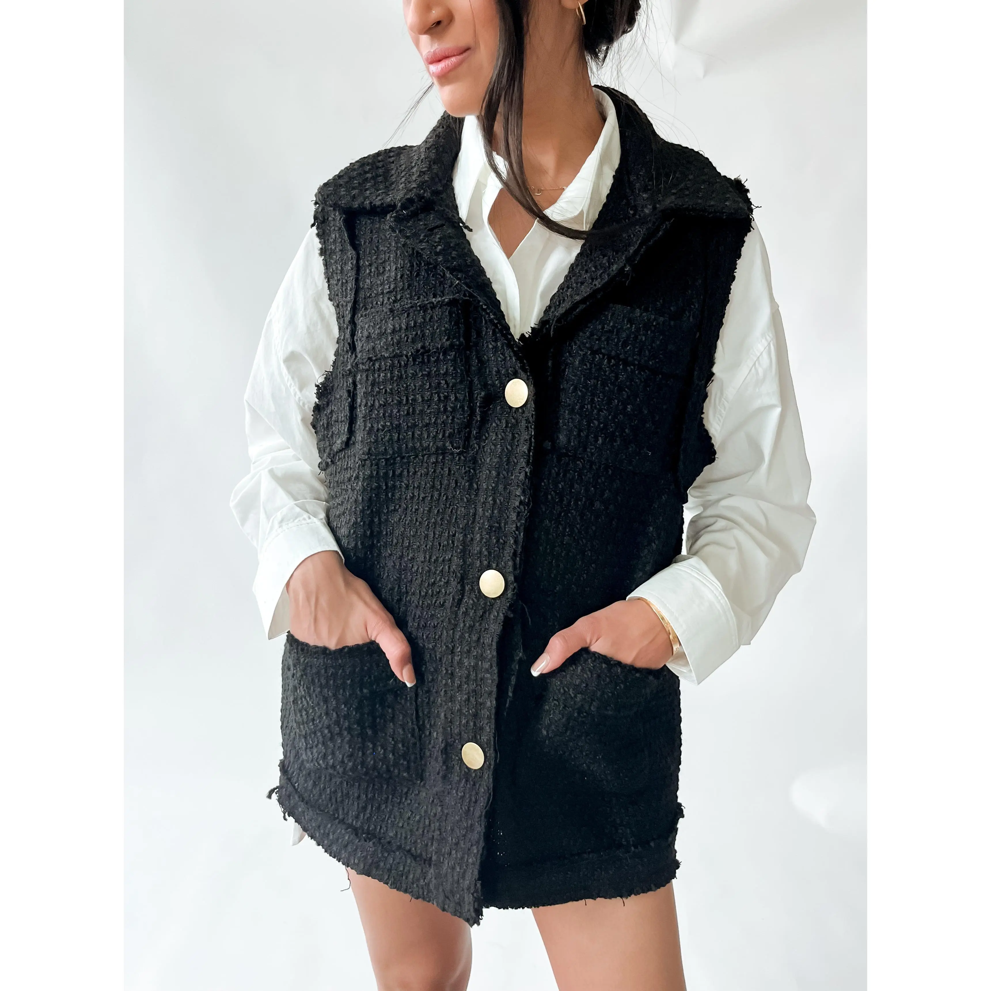 HAYDEN TWEED VEST