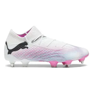 PUMA Womens Future 7 Ultimate Mxsg Soccer Cleats  - White