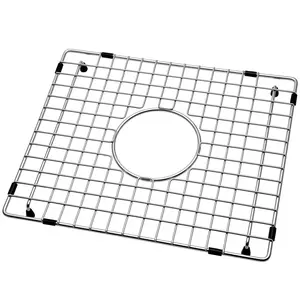 16.54-in x 14.57-in Center Drain Heavy-Duty  Stainless Steel  Sink Protector SVH1715C
