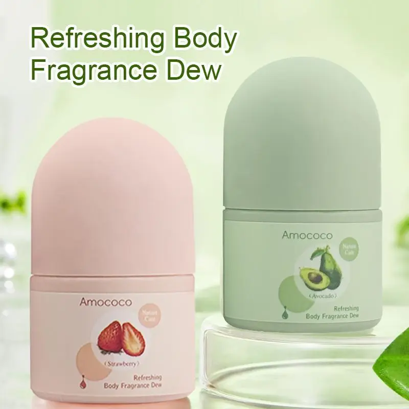 Toning deodorant fresh dry nonsticky stay small portable roller ball fragrance antiperspirant liquid Body Care Scented Aroma Comfort Cosmetic Cleanser