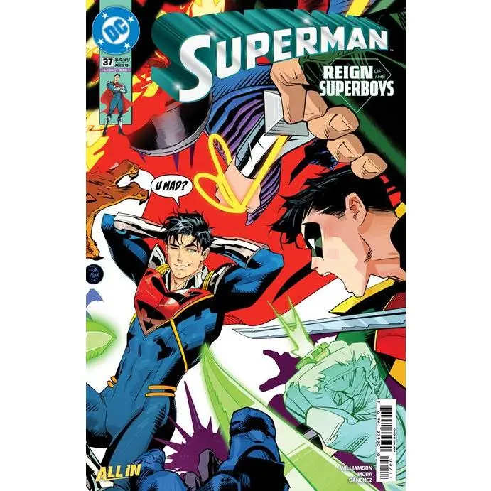 SUPERMAN #37 DAN MORA (THE REIGN OF THE SUPERBOYS)