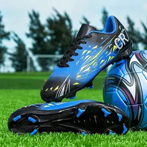 BDHJYDB Men'S & Women'S Football Cleats - Long/Short Stud Training Shoes with CR7 Design, Breathable Synthetic & Rubber Outsole for Artificial Grass, All-Season Outdoor Sports, Hiking, Running, Football Gear, Highquality Studs