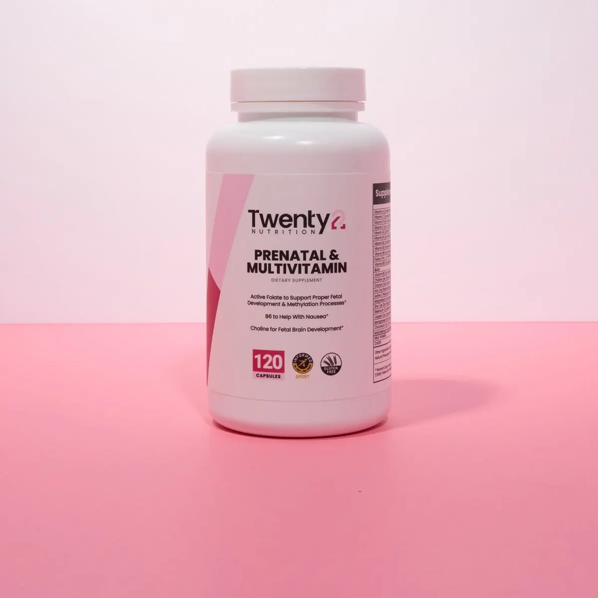 Prenatal & Multivitamin | Complete Prenatal Vitamins for Women • Preconception, Pregnancy & Postnatal Support | Methylated Folate, Iron, Vitamin D3 & B-Complex | Healthy Fetal Development, Energy & Immunity by Twenty2 Nutrition