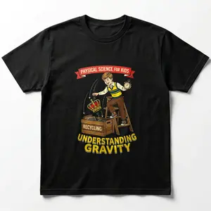 No Kings Protest Shirt Understanding Gravity Crown Anti Monarchy Science Funny Tee