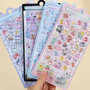 Cute 3D Cartoon Stickers (2 Pack) – Random Hues to Spruce Up Toys, Bags, Scrapbooks & More Scrapbooking Diy Craft Kit