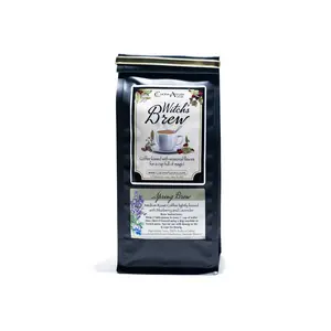 Witch's Spring Brew Coffee - Medium Roast Ground Coffee with Lavender and Blueberry