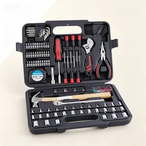 Automotive & Household Repair Kit, 149-Piece Hand Tool Set with Hammer, Socket Wrench, Pliers & Storage Case.Essential DIY Mechanics Tool Kit for Home, Apartment, Dorm, Garage & Gift