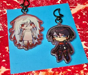 Signalis Ariane + Elster  Keychain, Great For Daily Use Or As Thoughtful Little Gifts For Your Friends And Yourself