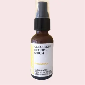 Silvana Miracle Clear Skin Serum with Niacinamide, Vitamin C, and Retinol for Blemish-Free Skin - Skincare Skin Repair Redness