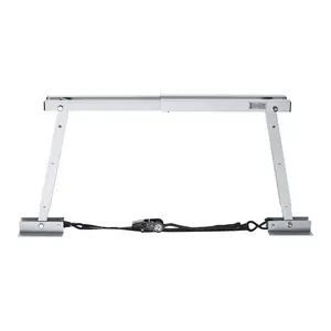 VEVOR Universal RV Stabilizer, RV Bumper Stabilizer for Trailers, Campers, Fifth Wheel, Compact Foldable Design for Easy Storage, Adjustable Height from 12 inch to 28 inch, Reduces RV Wobble, 1 Pack