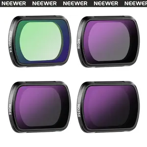 NEEWER FL-P5 4 Pack Magnetic ND Filter Kit for DJI Osmo Pocket 3 – Lightweight Cinema Filters for Outdoor Shooting & Vlog Creation