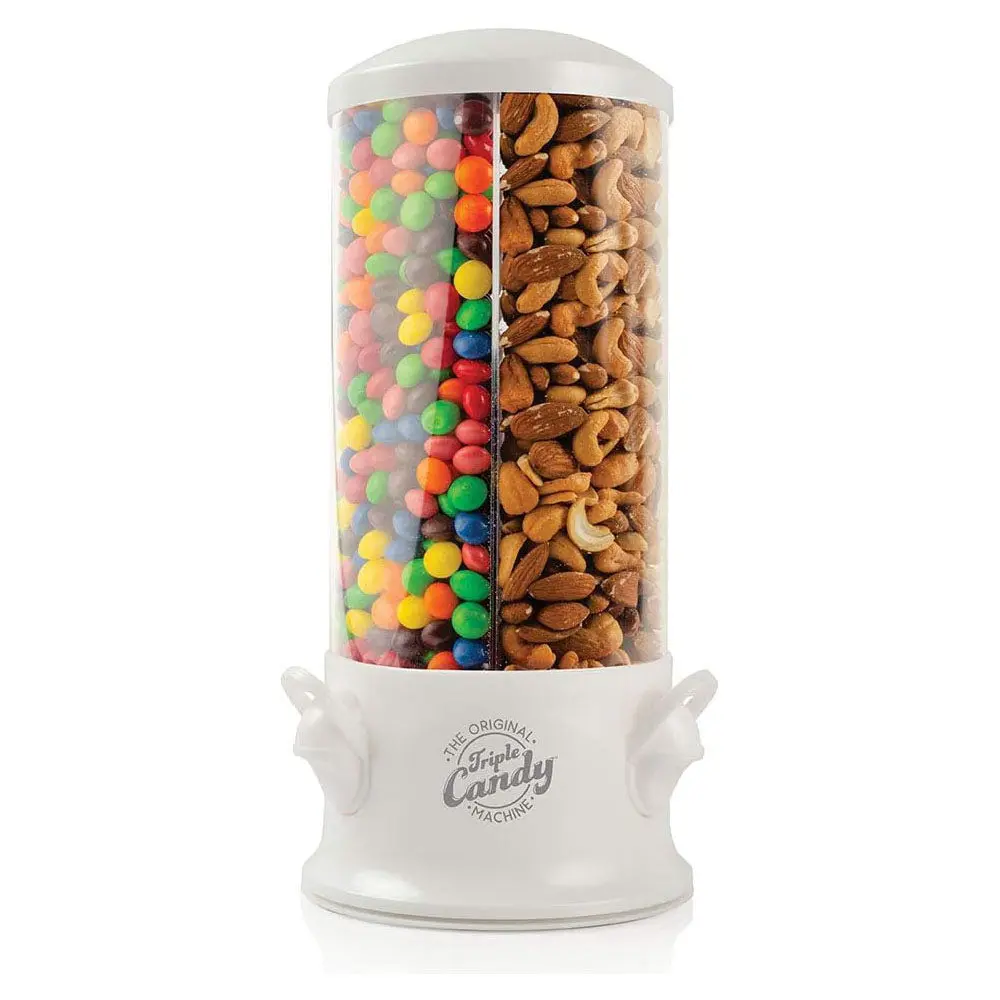 Handy Gourmet Original Triple Machine-Fun Candy & Nut Dispenser