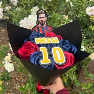 Soccer player bouquet