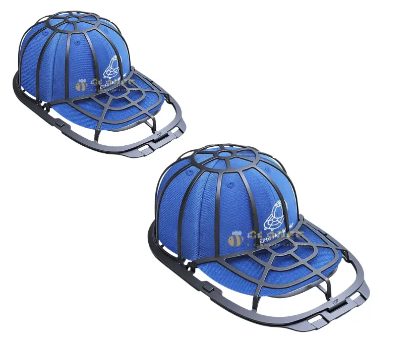 GES Hat Washer For Baseball Caps, Durable Hat Washer Hat Cleaner for Baseball Caps Black Dishwasher Safe Laundry Accessories