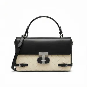 Women's Luxury Embossed Crossbody Bag - Elegant Lightweight Vegan Leather Purse with Fine Stitching & Waterproof Lining for Daily Commute medium  bag crossbody  bag  women city  bag
