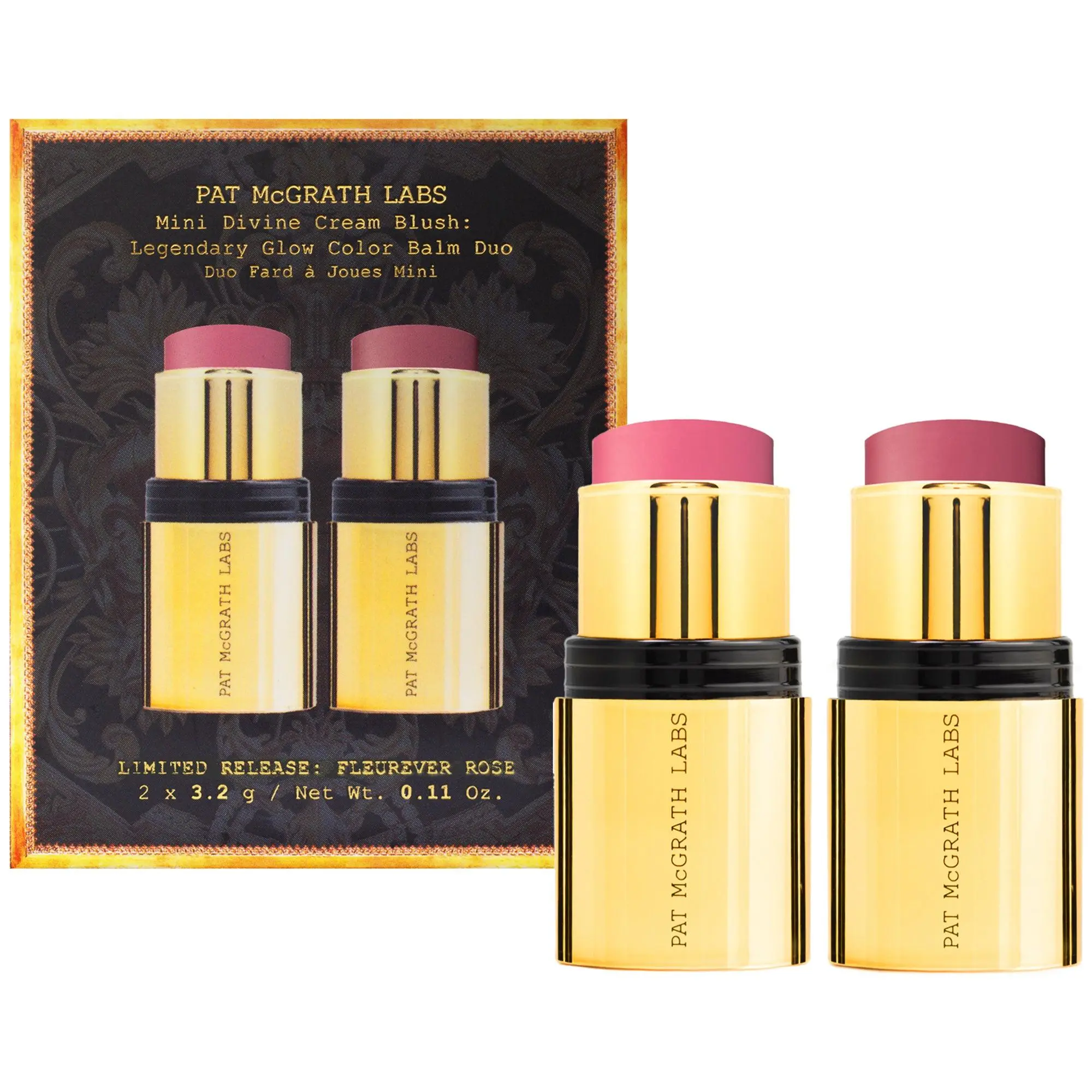 Mini Divine Cream Blush: Legendary Glow Color Balm Duo Mini Divine Cream Blush: Legendary Glow Color Balm Duo