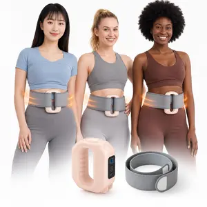 Fascia Ring R10 Mini Muscle Recovery Fascia Device upgraded adjustable strap fits Up to 55in waist, Cordless Rechargeable, Designed for Waist & Back Muscle Recovery portable massager parents gift