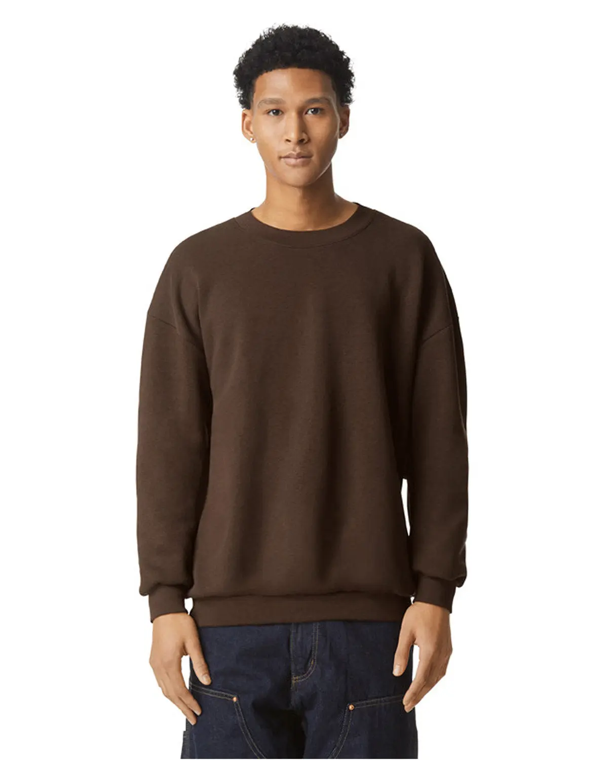 American Apparel RF496 ReFlex Fleece Crewneck Sweatshirt