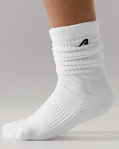 Scrunch Sock 3pk - White