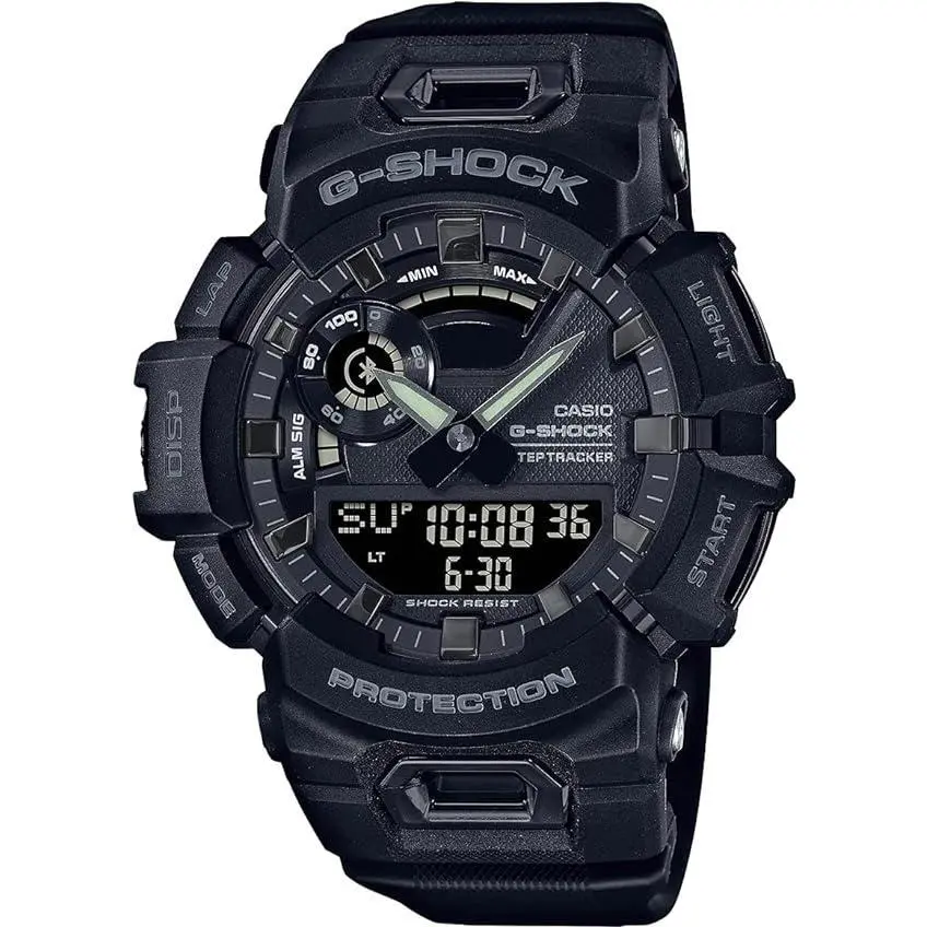 Casio G-Shock G-SQUAD Bluetooth Step Tracker Analog-Digital Mens Watch GBA900-1A