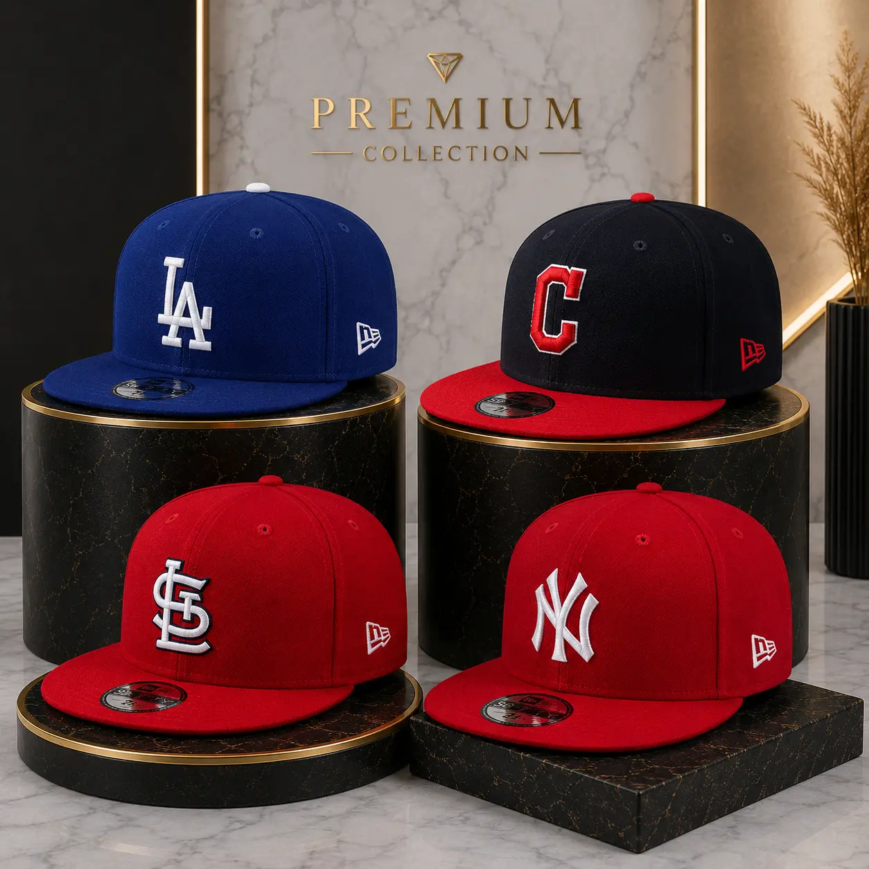 Premium Embroidered Baseball Cap Unisex Curved Flat Brim Sports Sun Hat Multi Style-Classic Letter Embroidered Baseball Cap Multi Color Flat Brim Unisex Casual Sports Fitted Hat