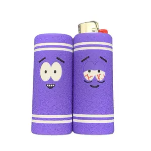Double Sided BUDdy Lighter Cover - Funny Standard BIC Lighter Sleeve with Textured Grip for Style and Protection