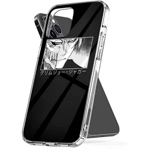 Phone Case Grimmjow Cover Jaggerjack TPU Accessories Shockproof Compatible with iPhone SE 7 8 X XR 11 12 13 14 15 16 Plus Mini Pro Max Samsung Galaxy Note S9 S10 S20 S21 Ultra Plus Protection Protective