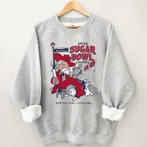 Ole Miss College Football Sugar Bowl Champs 2026 TShirt, Sweatshirt, Hoodie, Ole Miss Football Victory Shirt, College Football Champion Tee, Unisex Game Day Fan Apparel