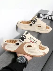 Summer Massage Slippers for Men and Women, Thick Sole Home Fashion Sandals, Casual Outdoor Wear, Comfortable and Stylish