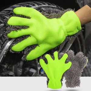 【3-Day Delivery】Fathersdaygift JOYTUTUS 2026 Car Washing Sponges Mitts Double-Sided Microfiber 1Pack Car Detailing Glove for Interior & Exterior, Knobby for Dusting, Smooth for Scrubbing, Non-Abrasive, Durable, Safe on Paint, Great for Hard-to-Reach Areas