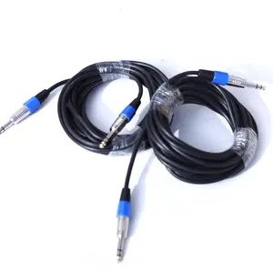 2PCS 1/4 inch TRS Cable, 6.35mm 1/4 inch TRS Male 25ft ship from California