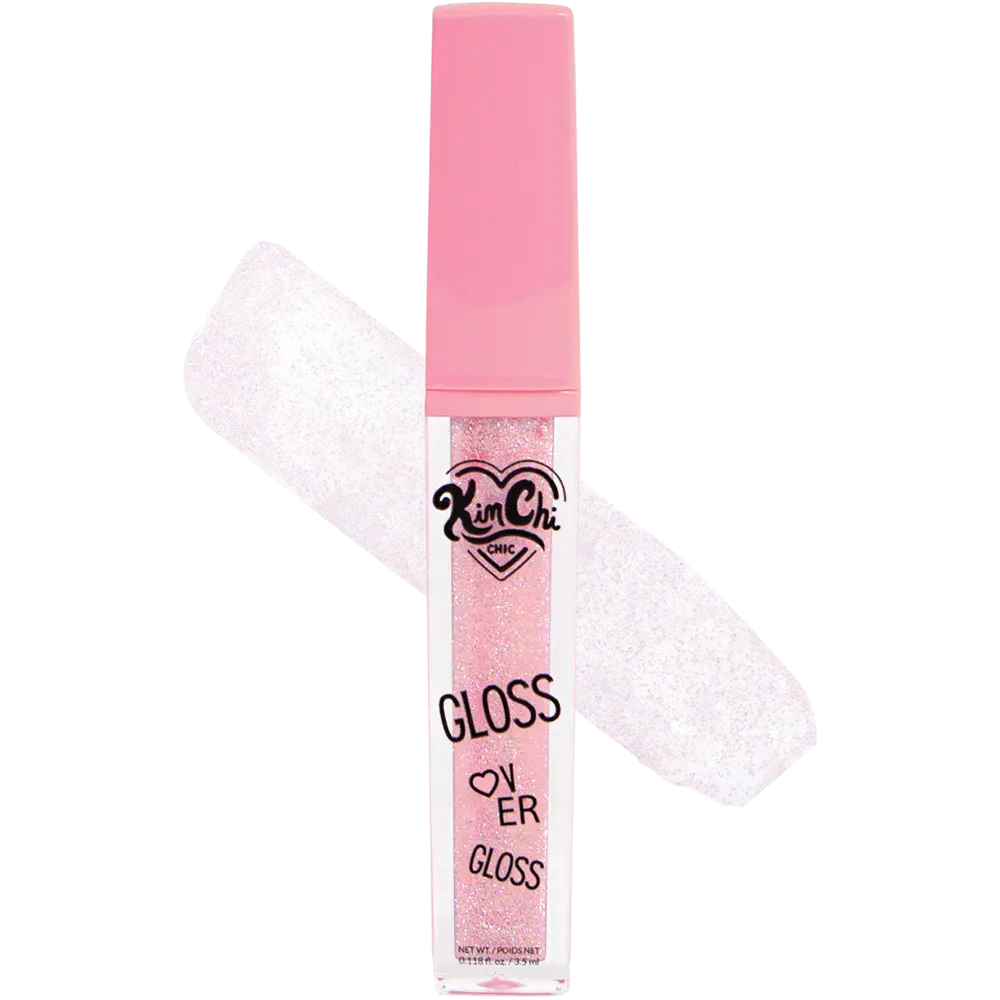 KimChi Chic Gloss Over Gloss Lip Topper with Vitamin E, Lip Gloss (0.118 fl oz)