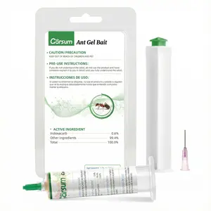 Garsum Ant Gel Bait Ready-to-Use 30g Indoor & Outdoor Ant Control Solution 1 Tube for Effective Infestation Management