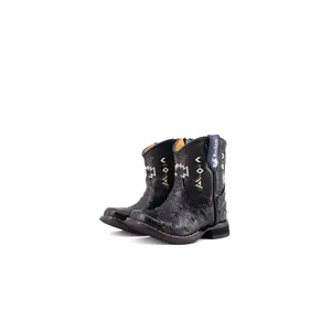 Rock'em Baby Aztec Ostrich Boot