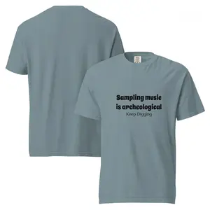 Unisex garment-dyed heavyweight t-shirt