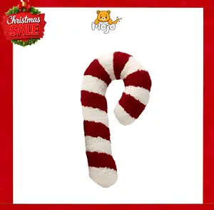 Christmas Candy Cane Pillow, Christmas Decorations, Christmas Gift, 1 Count Cute Warm Candy Design Pillow for Home Decoration, Christmas Gift for Kids and Adults, Soft Plush Toy, Bedroom Decoration, Winter Gifts,