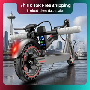 Electric Scooter -19 MPH Max Speed, 8.5''Honeycomb Solid Tires, 350W Motor, 12 Miles Range,Adjustable Speed Foldable Commuter Scooter with Dual Braking System &App Control School Scooters