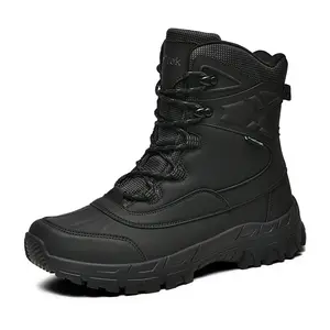 Men's Combat Boots,Fashionable Lace Up Front Ankle Boots, Boots for Fall Winter, Casual Comfortable Breathable Boots for Outdoor, Male All-match Round Toe Casual Shoes for Daily Wear, Outdoor Excursions, Trending Shoes, Boots for Men