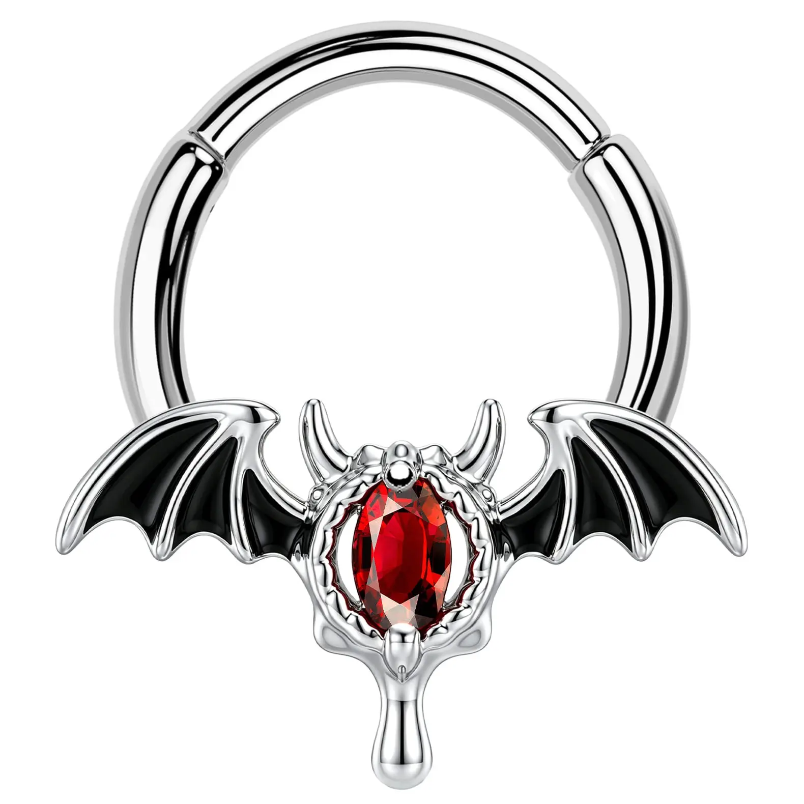OUFER 16G Devil's Eye Spooky Season Halloween Septum Piercing Jewelry