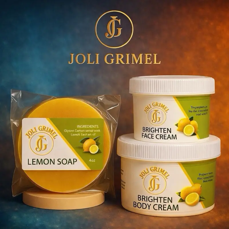 Brightening medium set of (3) in lemon, carrot, and citrus for Beautiful Radiance glow