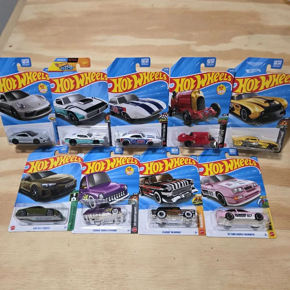 Hot Wheels 9 Car Bundle