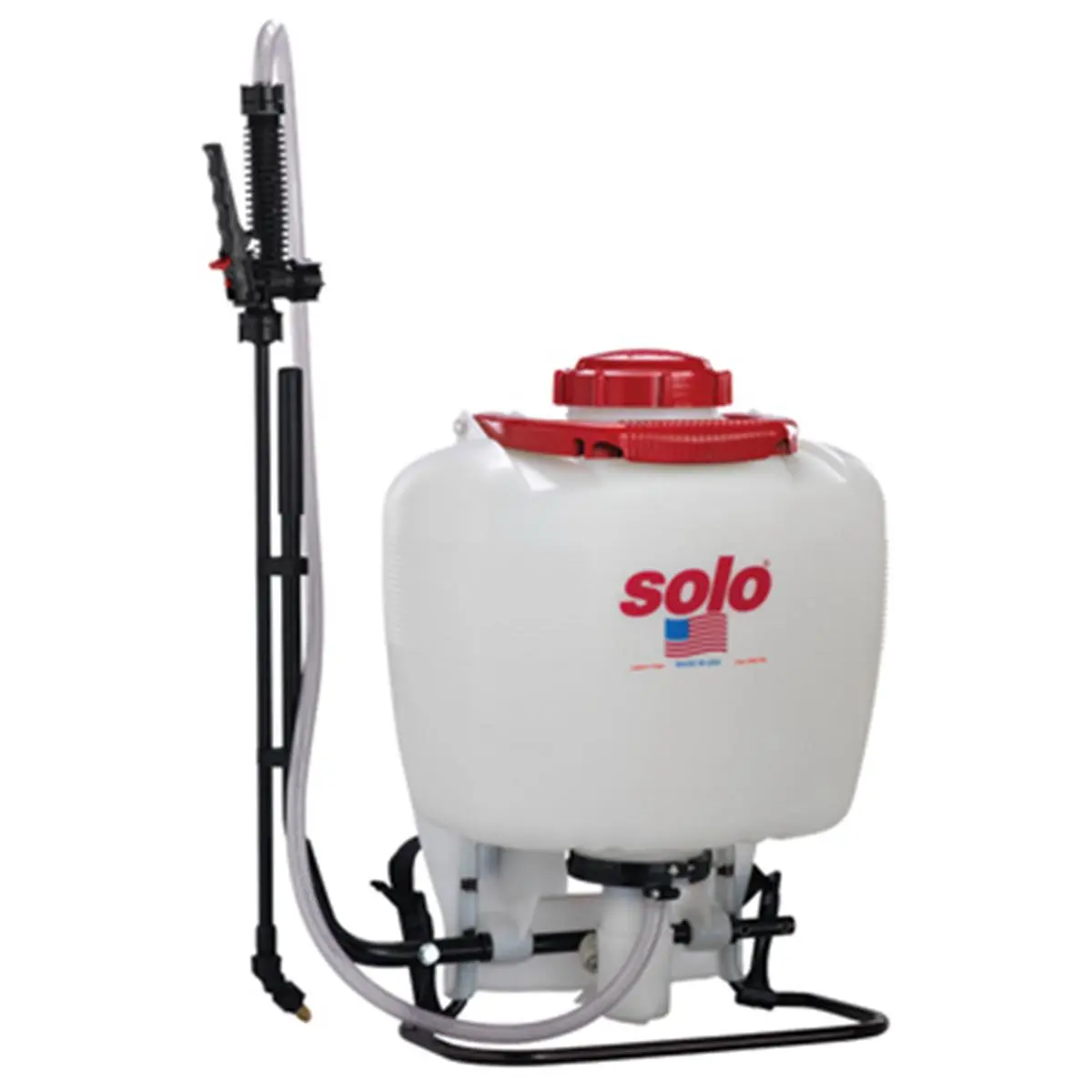 212 MAIN 4 gal. High Pressure Chemical Backpack Applicator, Backpack Pump with Chemical Spray Function, Includes Handle and Nylon Straps for Outdoor Home Improvement & Garden Supplies Use, Backpack Sprayer, 4Gal