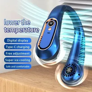 New 2024 Hanging Neck Fan Cooling Air Cooler Little Electric Air Conditioner USA