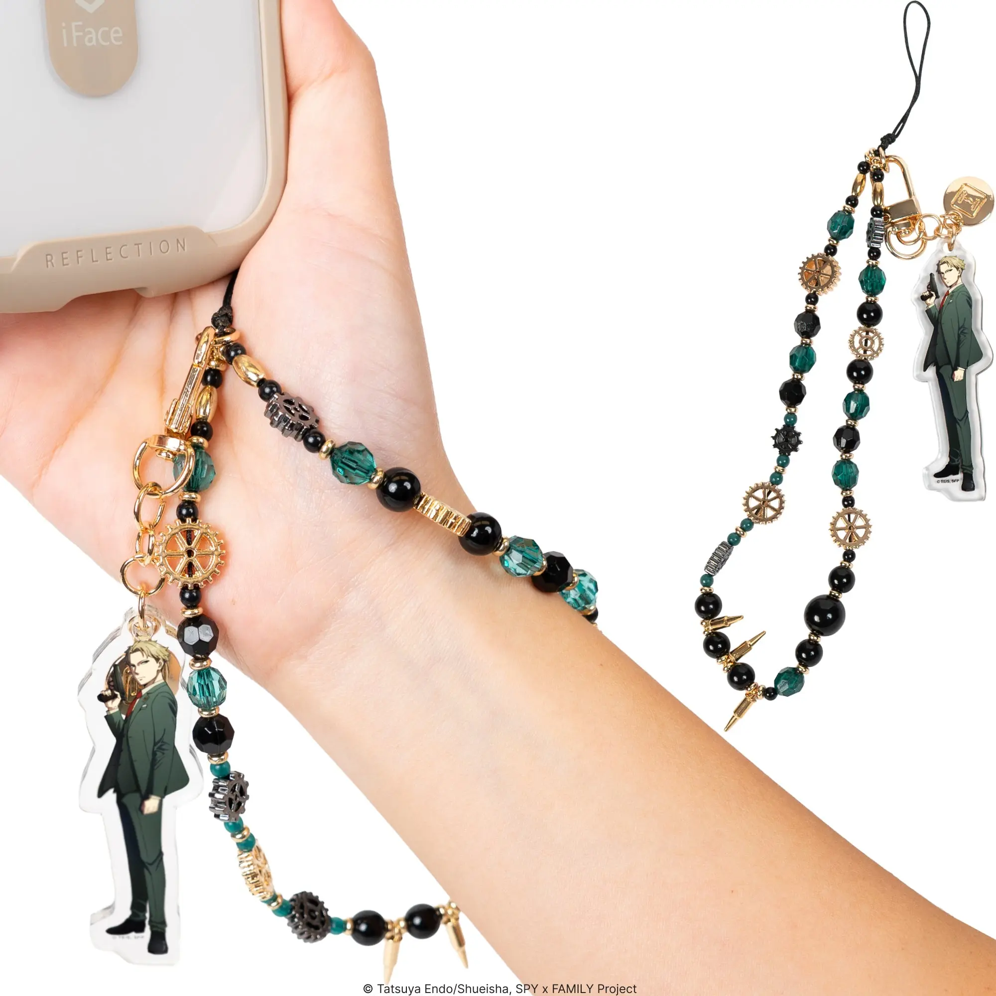 SPY x FAMILY Beaded Wristlet Universal Charm Strap - Loid