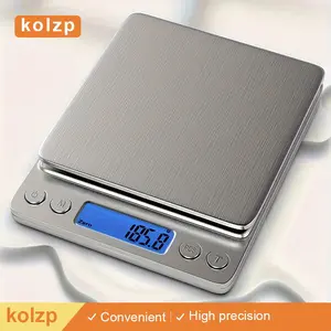High Precision Digital Kitchen Scale, Scale for Food, Grams and Ounces, Essential for Cooking, Baking, Meal Prep, Ideal for Apartments and Dorms, Back-To-School Must-Have