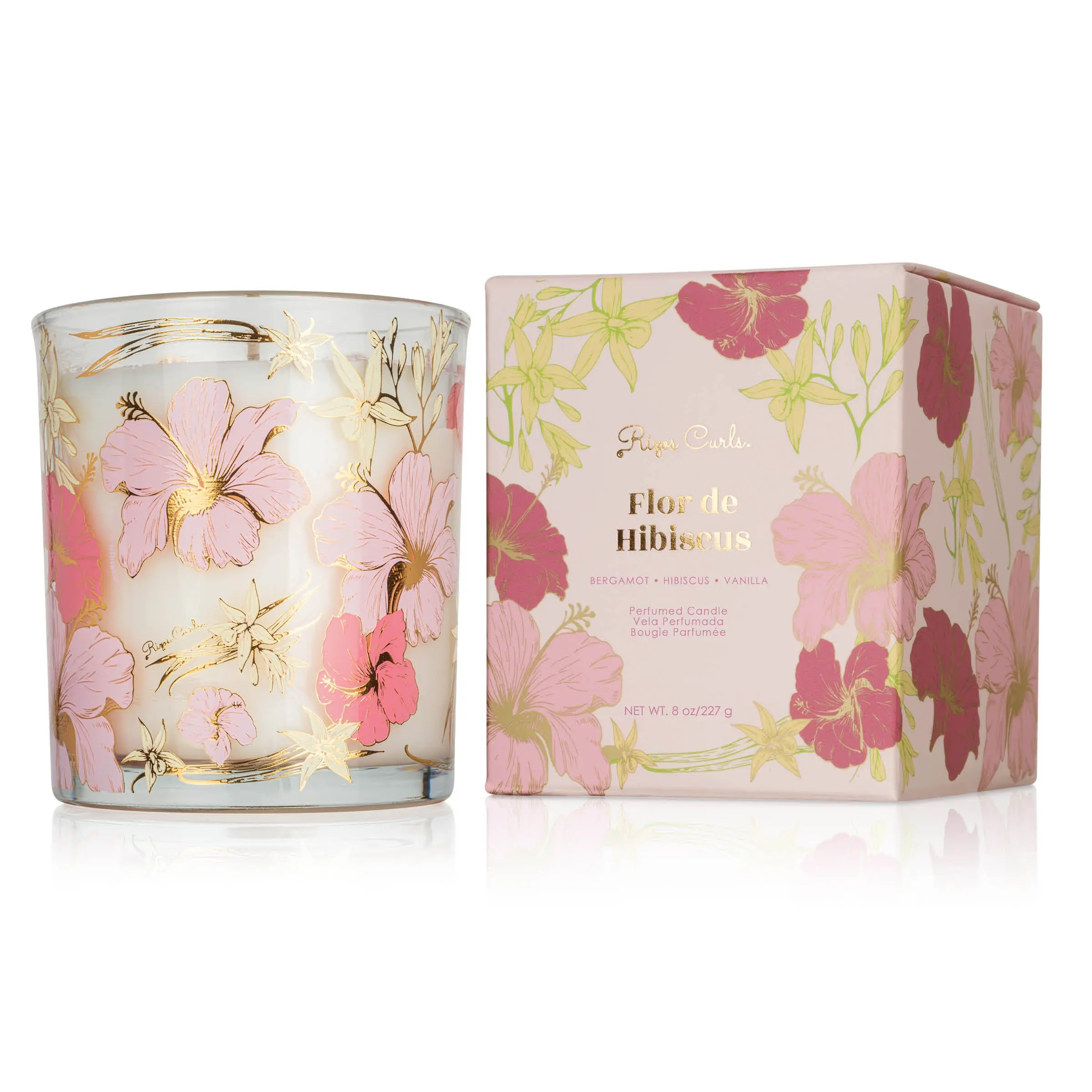 Flor de Hibiscus Scented Candle Flor de Hibiscus Scented Candle