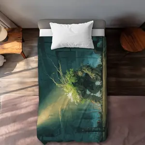 MWW C1DCTXLW1ED7GK The Golem Yellow Twin Size Extra Long Duvet Cover - Stylish Home Decor Essential